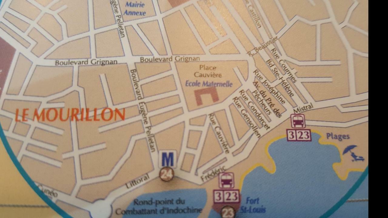 Mourillon Apartman Toulon Kültér fotó